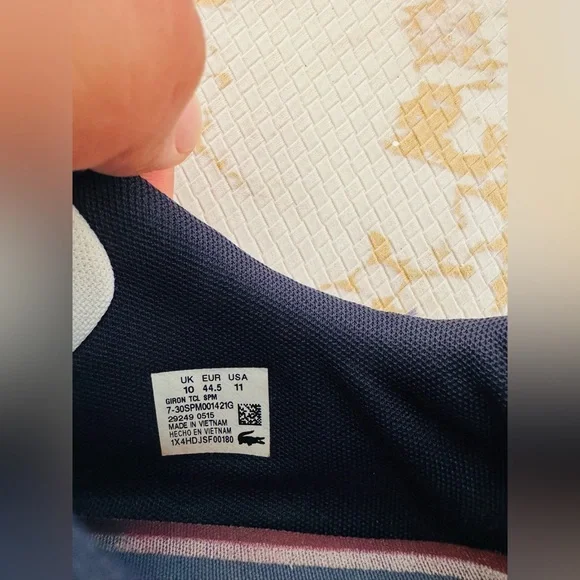 🔥🔥FINAL CLEARENACE 🔥🔥 LACOSTE Giron TCL Men’s Sneakers - Picture 6 of 7